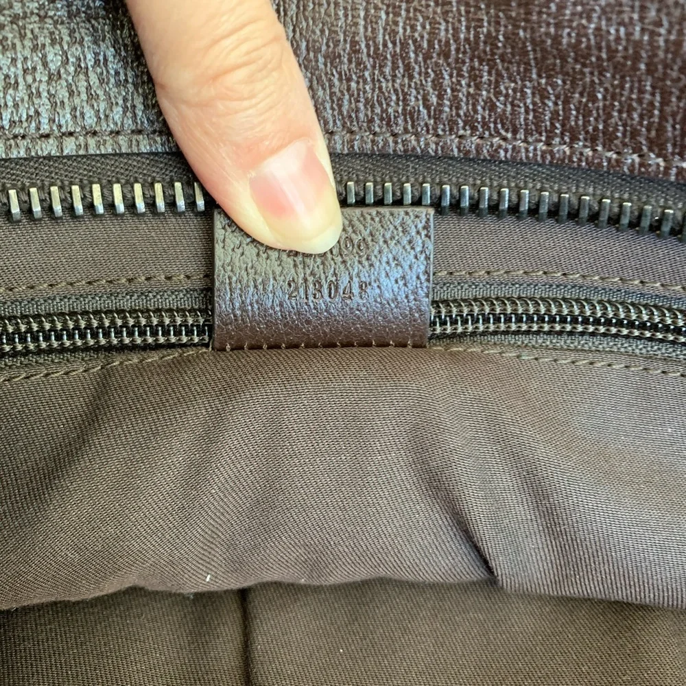 NWT Authentic Gucci Woven GG Large Tall Tote Bag​